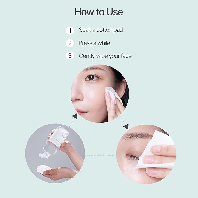 mixsoon Centella Cleansing Water 10.14 fl oz / 300ml Face Cleanser for Sensitive Skin Centella Asiatica Aloe Vera Korean Glass Skin Care