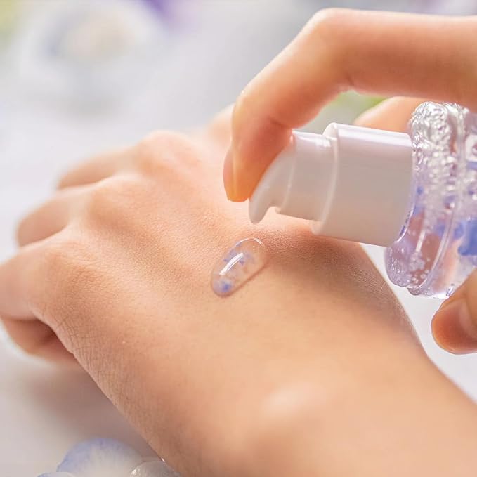 LAPALETTE Hydra Blue Petal Serum Toner | Hydrogel Capsule Petal | Triple Hyaluronic Acid | Antioxidant-Rich Iris Extract | Dry and Dull Skin | Hydration & Moisturization | Korean Skincare 3.38 fl.oz.