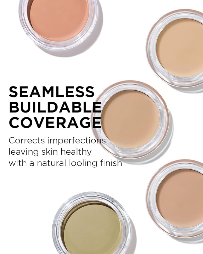 THESAEM Cover Perfection Pot Concealer 0.14oz - Green Beige Color Corrector for Redness & Blemishes - Single Pot Intensive Coverage Balm for Acne, Rosacea & Skin Troubles - Korean Makeup