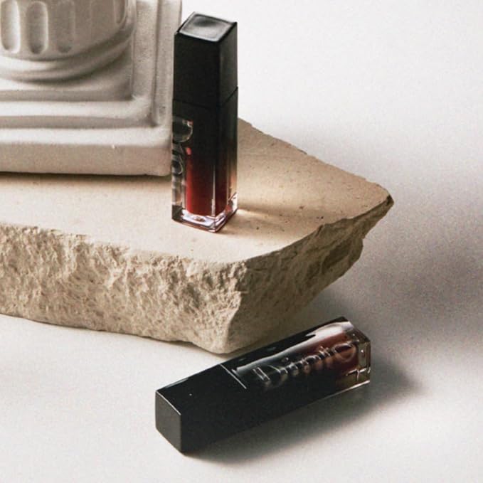 DINTO Blur-Glowy MINI Lip Tint (257 Ave Maria) - Glossy Finish, Hydrating, Long Lasting, Lightweight Texture, Non-Sticky, Vegan & Cruelty-Free, Korean makeup (11 colors)