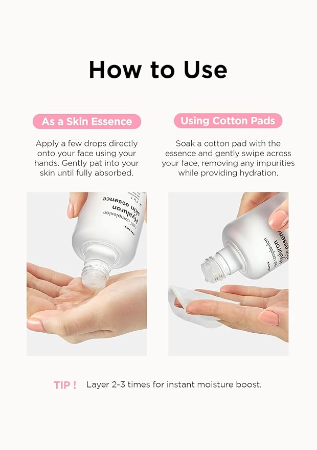 Hanskin Glass Essentials Set – PHA Pore Cleansing Oil, Hyaluron Skin Essence & Moisture Cream | Hydration, Pore Care & Exfoliation for All Skin Types | Korean Skincare Set, K-Beauty