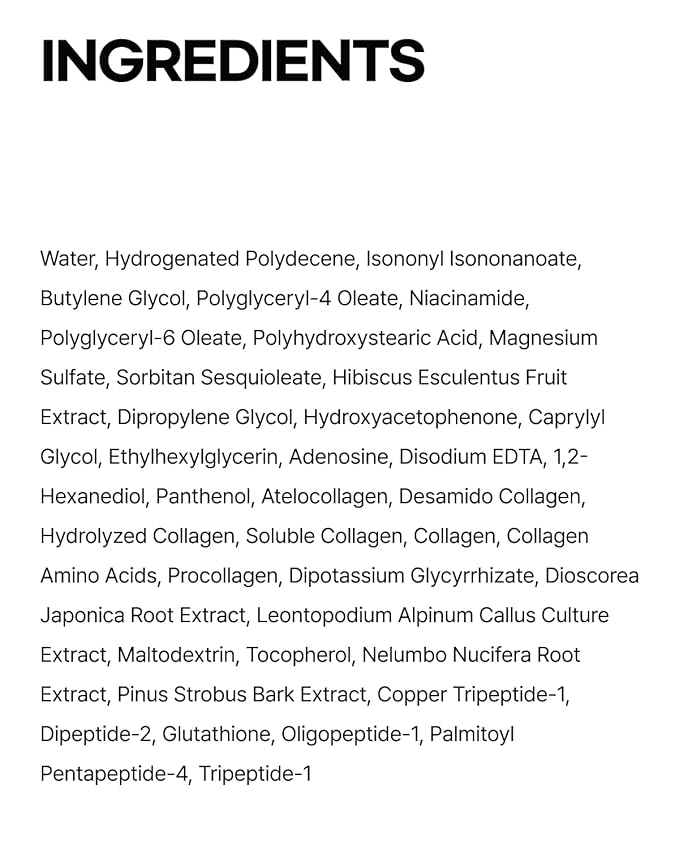 Mucin Collagen Cream Ampoule for face – Collagen-Powered Hydrating & Firming Skincare, Non-Greasy, Revitalizing Korean Beauty for All Skin Types, 15ml x 2