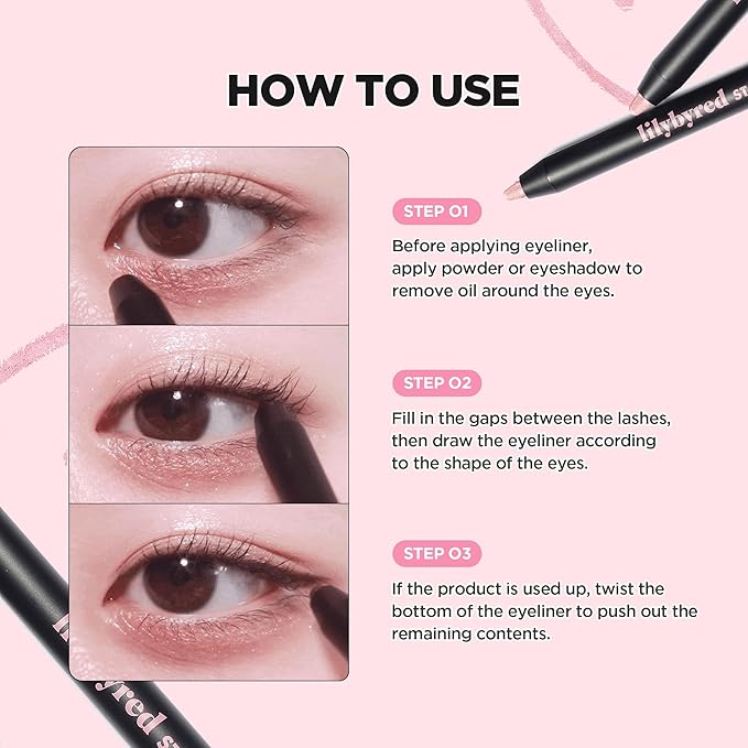 lilybyred Starry Eyes Am9 to Pm9 Gel Eyeliner | Korean Gel Eyeliner, Intense Color Payoff, Creamy Formula, Easy Blending, Built-in Sharpener, Smudge-Proof, Long-Lasting, 0.017 oz. (02 Glam Mocha)