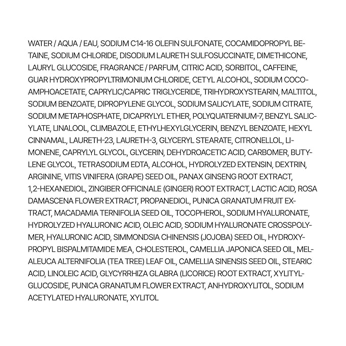 RYO Damage Care & Nourishing Shampoo with Korean Ginseng & Caffeine - Repair and Moisturizing, Anti Loss Care, Strengthening hair roots, 16 Fl Oz.