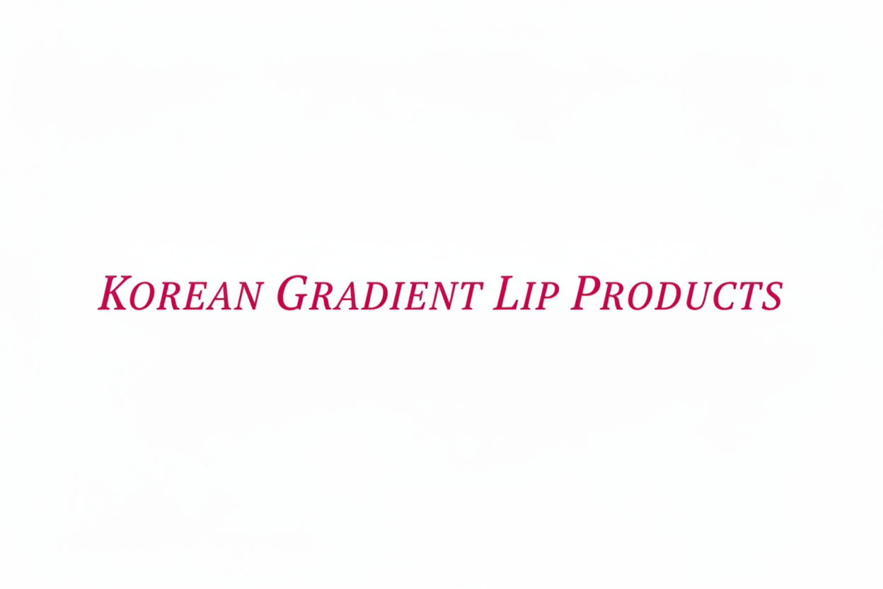 Korean Gradient Lip Products