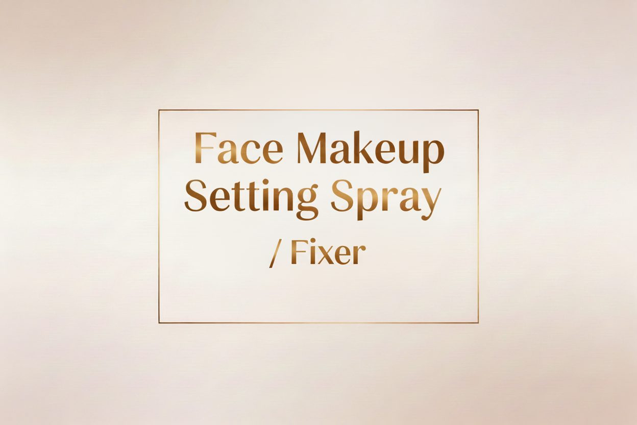 Face Makeup Setting Spray / Fixer