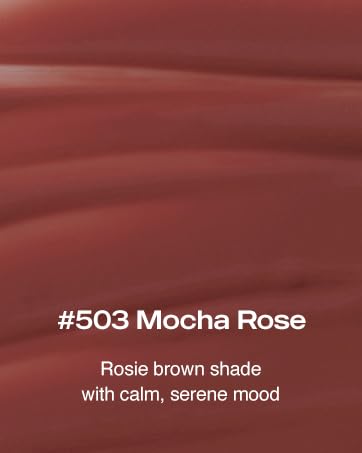 HAPA KRISTIN Gleam Glow Lip and Cheek Tint, Hydrating Korean Cream Blush with Long-Lasting Wear, Buildable with Radiant Finish, Mocha Rose 503, 0.15 oz