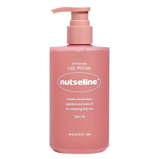Aroma Nut Slim Fit Oil Wash-Korean Skin Care for Body Contouring, Cellulite Reduction, and Moisturizing Dry Skin, contains a blend of 11 essential aroma oils(315ml / 10.6 fl oz.)