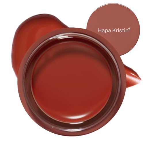 HAPA KRISTIN Gleam Glow Lip and Cheek Tint, Hydrating Korean Cream Blush with Long-Lasting Wear, Buildable with Radiant Finish, Sunkissed Coral 201, 0.15 oz