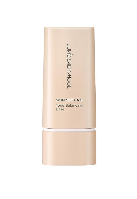 JUNG SAEM MOOL Skin Setting Tone Balancing Base 1.35 Fl Oz, Natural Expression & Pore Blurring Makeup Primer, Hydrating K-Beauty Foundation Base for a Flawless Bare-Face Look, Korean Makeup