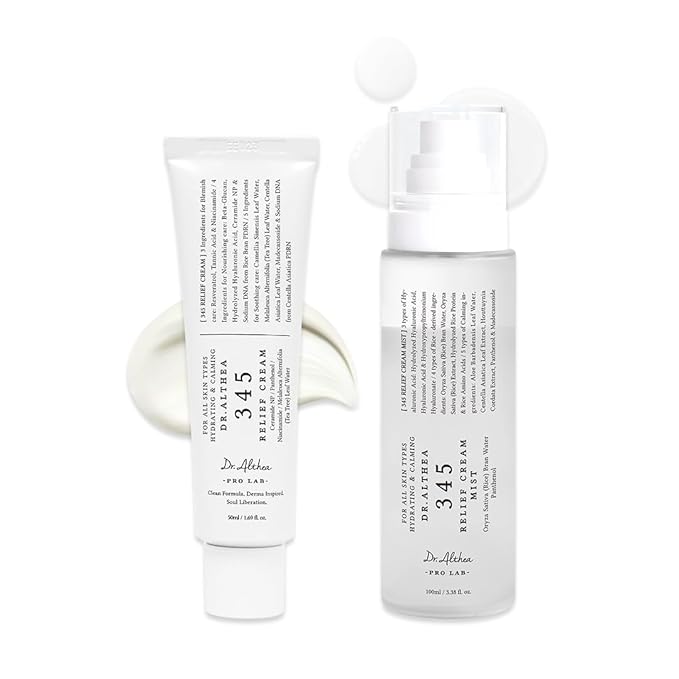 Dr.Althea Holiday Gift Set - Blemish Relief Duo | Soothing Recovery & Moisture for Sensitive Skin, Korean Vegan Skin Care Set for All Skin Types