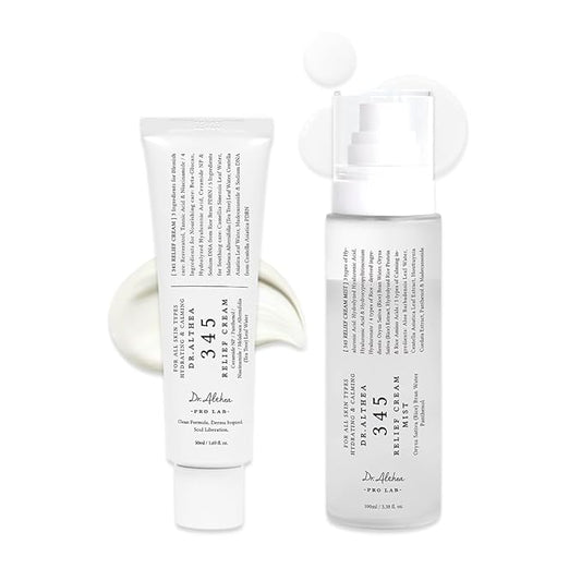 Dr.Althea Holiday Gift Set - Blemish Relief Duo | Soothing Recovery & Moisture for Sensitive Skin, Korean Vegan Skin Care Set for All Skin Types