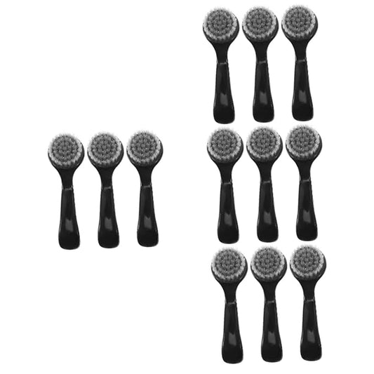12pcs Facial Brush Korean Face Wash Exfoliation Tool Manual Cleansing Brush for Deep Cleaning Gentle Skin for Women