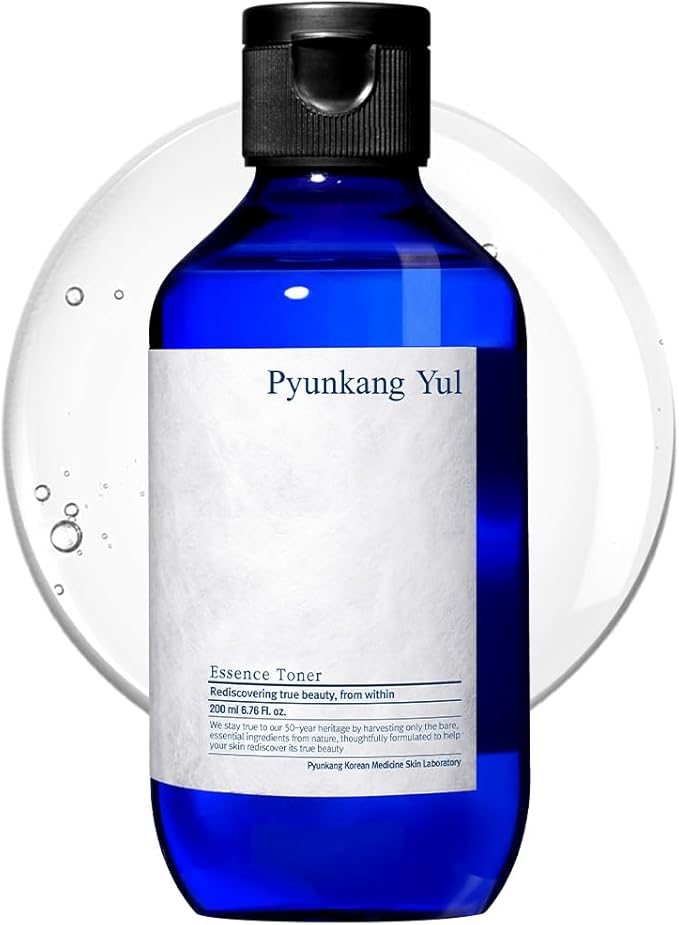 Pyunkang Yul PKY Essence Toner for Deep Hydration, Highly Concentrated Essence Facial Toner, Minimal Ingredients, Zero-Irritation, Korean Skincare (6.8 Fl. Oz, 200ml)