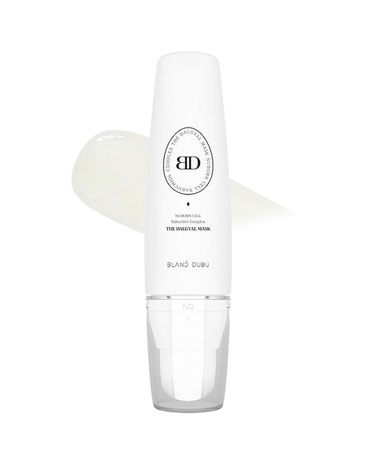 Nuborn Cell Dalgyal Mask | Korean Collagen Face Mask with Bakuchiol Serum | Hydrating Peel Off Mask | Glass Skin Face Mask, 65 mL