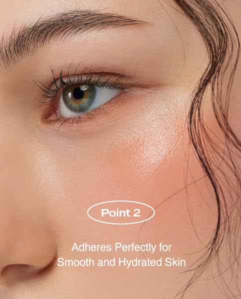 HAPA KRISTIN Gleam Glow Lip and Cheek Tint, Hydrating Korean Cream Blush with Long-Lasting Wear, Buildable with Radiant Finish, Plum Red 102, 0.15 oz