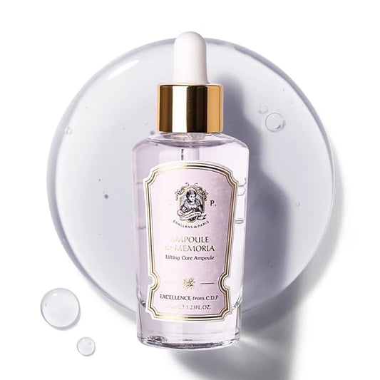 [CHALLANS de PARIS] Ampoule de Memoria Excellence – Bakuchiol Hydrating Ampoule for Skin Firmness & Moisture Care, Korean Skincare 1.23 fl. oz