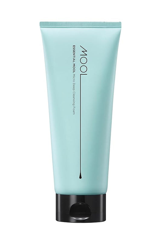 JUNG SAEM MOOL Essential Mool Micro Deep Cleansing Foam 6.76 Fl Oz, Face Wash for Deep Pore Cleansing, Makeup Removal, Gentle AHA PHA Exfoliating Cleanser, Hydrating Facial Wash, Korean Skin Care