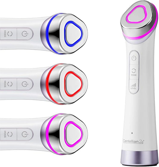 Centellian 24 Madeca Prime Facial Toning Device - 3-in-1, Glowing Glass Skin, Better Absorption, Ultra Light. Microcurrent, Premium Korean Skin Care.