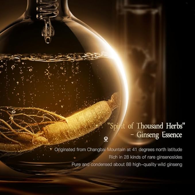 Ginseng Collagen Skincare Set 9-Piece - Korean Skin Care Set,with Face Wash, Toner, Lotion,Essence*4, Eye Cream, Cream,Deep Hydration,Anti-Aging & Skincare Gift Set for Women