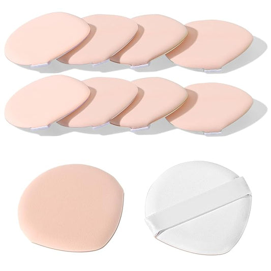 8Pcs Air Cushion Makeup Puffs for Foundation Concealer and Powder Korean Makeup Sponge Puff Teardrop Mix Setting Makeup Cushion Puff Foundation Sponge Blender Sponge for Liquid, Cream, and Powder
