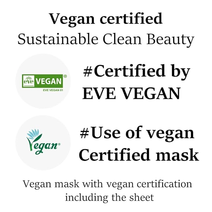 MAKE P:REM Comfort Me. Moss Calming Mask, Korean Facial Sheet Mask, EWG Green, Soothing & Hydrating Face Mask, EVE VEGAN, 28ml, 0.94 Fl.Oz. x 10EA