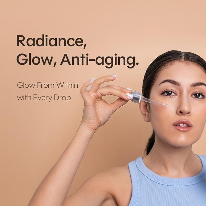 IASO Youth Multi Essence Oil | Korean Face & Body Oil with Retinol, Jojoba, Rosehip & Squalane | Lightweight Hydration & Radiance Boost for All Skin Types, 1 oz