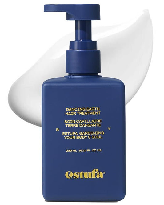 Dancing Earth Hair Treatment – Korean Vegan, Paraben-Free Hair Conditioner for Strengthening and Revitalizing Damaged Hair with Protein & Argan Oil - Floral Woody Fragrance, 10.1 oz.