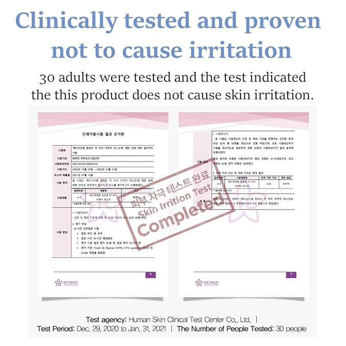 MAKE P:REM Comfort Me. Birch Aqua Mask, Korean Facial Sheet Mask, EWG Green, Soothing & Hydrating Face Mask, EVE VEGAN, 30ml, 1.01 fl.oz. x 10EA