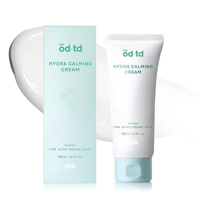 Hydra Calming Cream (3.3fl oz) - Gentle Formula, Long Lasting Deep Hydration & Moisturizing Gel for Dry Skin, Barrier Repair, Korean Skin Care. Panthenol, CICA