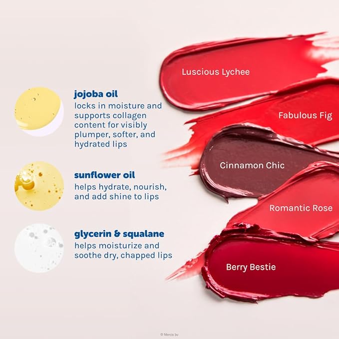 The Crème Shop Miffy Lip Stain, Glossy Finish, Long Wear, Formulated with Jojoba Oil, Sunflower Oil to hydrate, soothe, and moisturize lips, Korean formula - Available in 5 Shades (Fabulous Fig)
