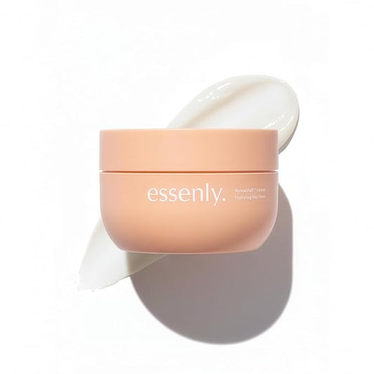 RenewShell Intense Hydrating Hair Mask with Collagen, Keratin, Shea Butter – Korean Beauty Treatment for All Hair Types, Amber Vanilla Scent