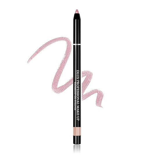 DLUX PROFESSIONAL Gel Eyeliner - 4g Stick Eye liner, Waterproof Pencil Gel Liner, Smooth Cream Eye shadow, Smudge-Free, Long-Lasting, Intense Colours, Easy To Use Korean Cosmetic