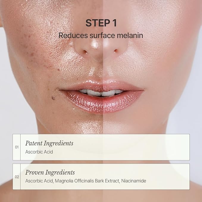 [CHALLANS de PARIS] Ampoule de Albarosa Dark Spot Care Serum – Sun Damage Repair, Brightening & Hydration, Face Ampoule for Even Skin Tone, Lightweight Korean Skincare, 1.23 fl oz