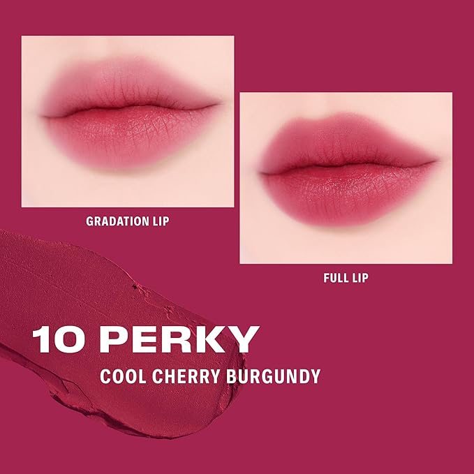 BRAYE LIPSLEEK BLUR | Blush for Cheeks & Lips, Korean Makeup Blush, Cool Lip and Cheek Balm, Vegan Cream, Lightweight w/Blendable & Buildable Makeup, Natural Look 10 PERKY 0.08oz