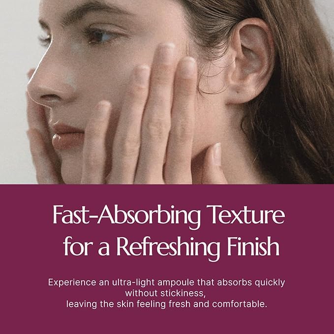 [CHALLANS de PARIS] Ampoule de Memoria Excellence – Bakuchiol Hydrating Ampoule for Skin Firmness & Moisture Care, Korean Skincare 1.23 fl. oz