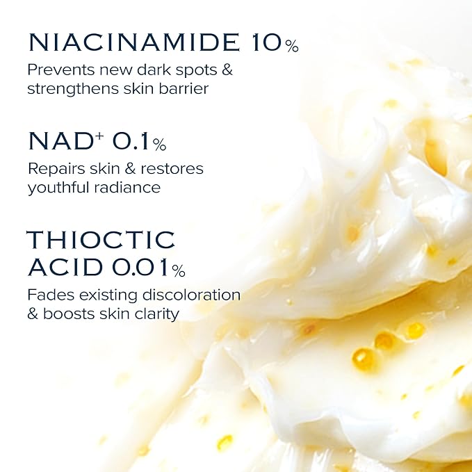 NIACINDY Radiance Capsule Cream | Liposomal NAD + 10% Niacinamide +Thioctic Acid | Dark Spot Remover & Anti-Aging Moisturizer | Korean Clinical Formula for Radiant Skin | 3ea