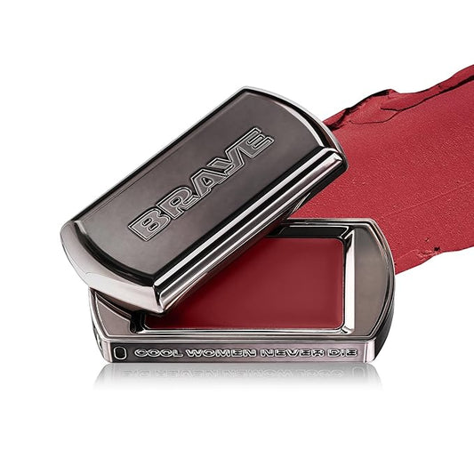 BRAYE LIPSLEEK BLUR | Blush for Cheeks & Lips, Korean Makeup Blush, Cool Lip and Cheek Balm, Vegan Cream, Lightweight w/Blendable & Buildable Makeup, Natural Look 04 FREENESS 0.08oz