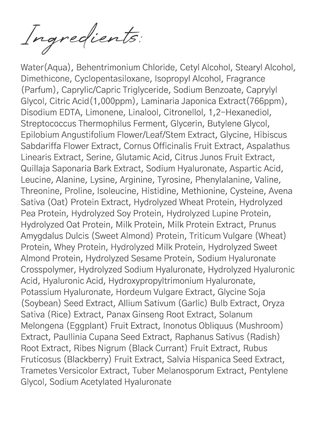 laferme Laminaria Conditioner with Organic Ingredient, Damaged Hair Care Korean Conditioner, Hydrating & Smoothing, Anti-Frizz, Sulfate & Paraben Free, for Women & Men, 16.9 Fl Oz, Pine & Eucalyptus