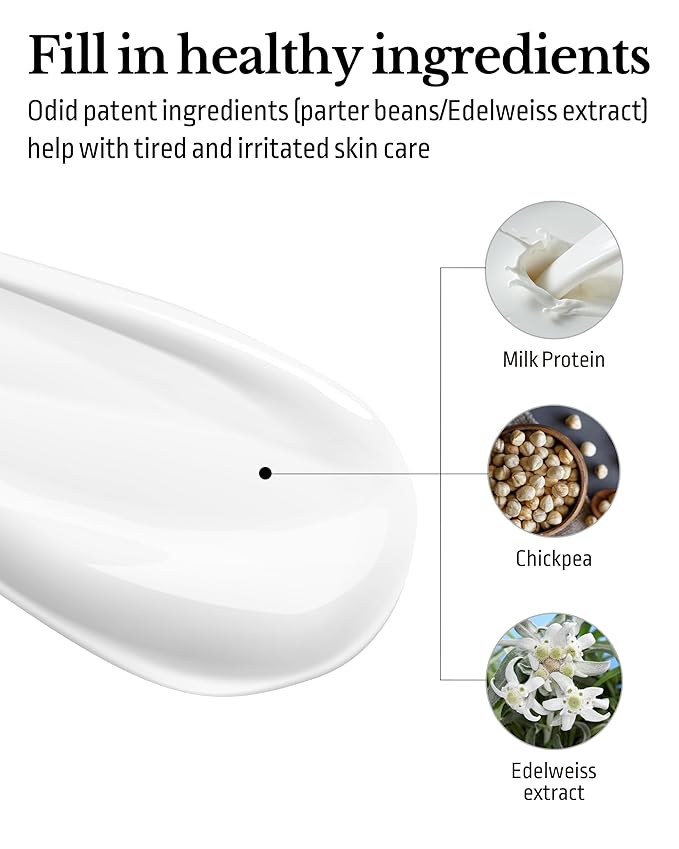 Milk in Cera Perfume Body Lotion - Korean 100hr Moisturizing Body Moisturizer for All Skin Types - Subtle Verbena Lavender Scent - with Milk Protein and Ceramide, 16.9 fl.oz.