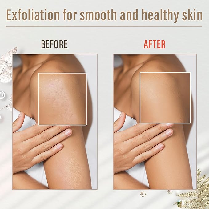 Sheanefit Exfoliating Bath Washcloth - Premium Korean Body Scrubber Crafted from Durable 100% Rayon Viscose for Spa-Like Skin Treatment at Home (6, Red)