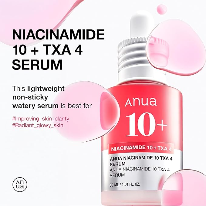 Anua 3-Step Glass Skin Beginner Set, Double Cleansing with Facial Serum, Oil Cleanser & Face Wash with Heartleaf, Daily Routine with Niacinamide, Korean Skincare Set