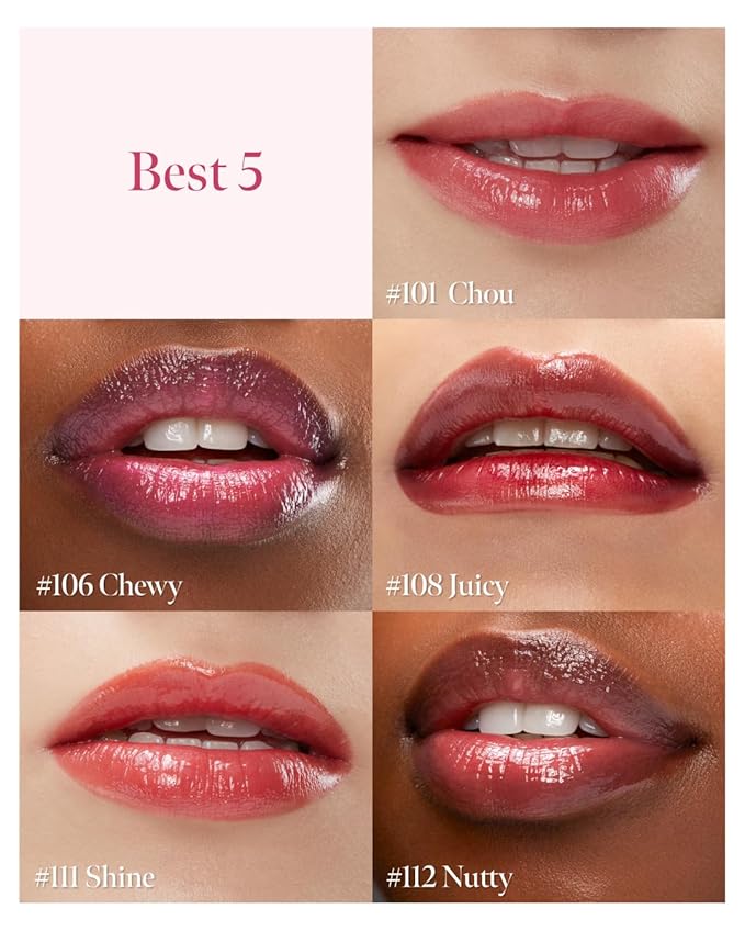 Glow Lock Jelly Tint 114 Sure 4g, Hydrating Jelly Glow Lip Stain, Glass-Like Shine Lip Gloss, Long-Lasting Color, Moisturizing Lip Enhancer, Collectible Lock-Shaped Design, Korean Makeup