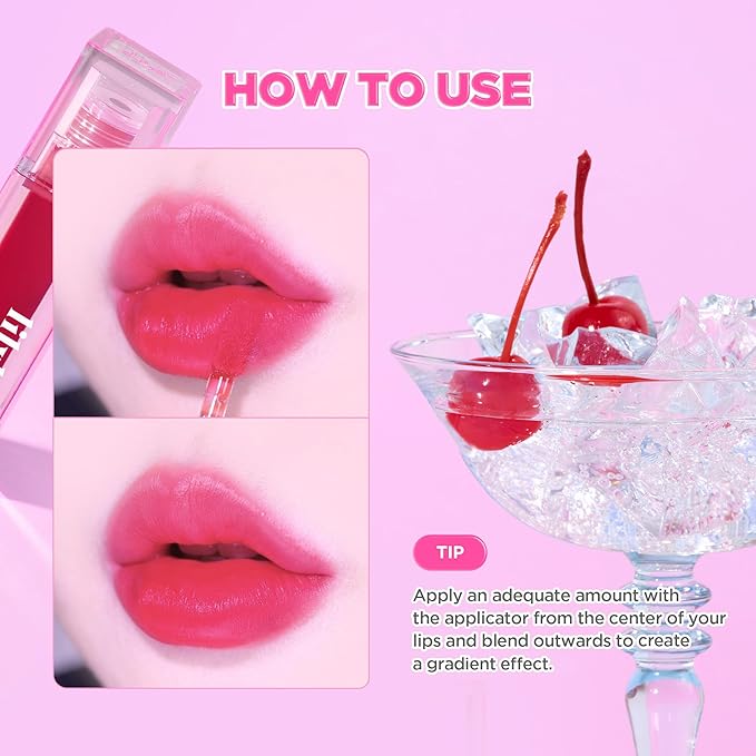 lilybyred Juicy Liar Water Tint | Korean Vivid Water-Gel Lip Stain, Fresh Fruit Colors, Intense Long-Lasting Stain, Moisturizing, Transfer-Proof, Lightweight Finish | 0.16 oz. (01 Guava Mojito)