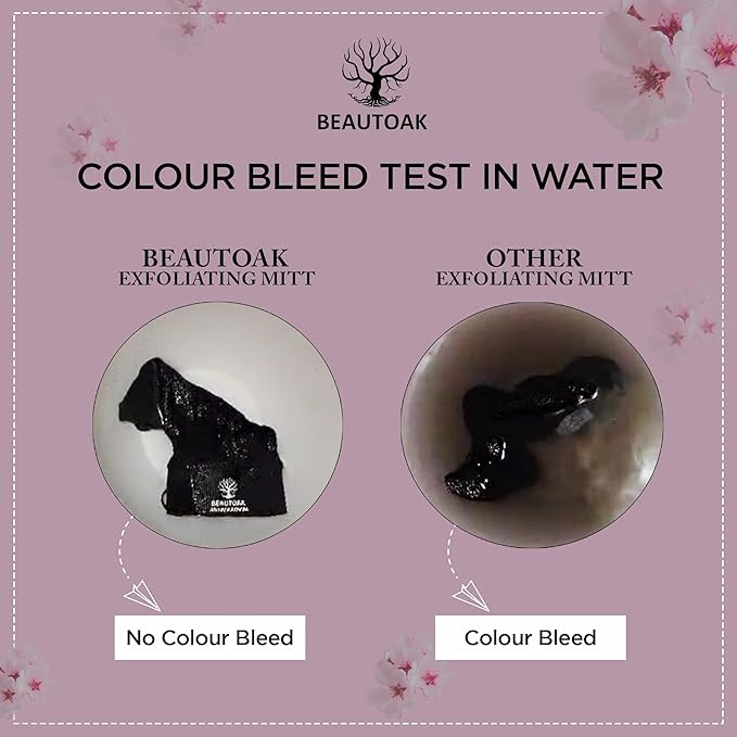 Korean Exfoliating Mitt for Shower - Exfoliating Glove Body Scrubber - Skin Exfoliator & Dead Skin Remover (1 Pack)