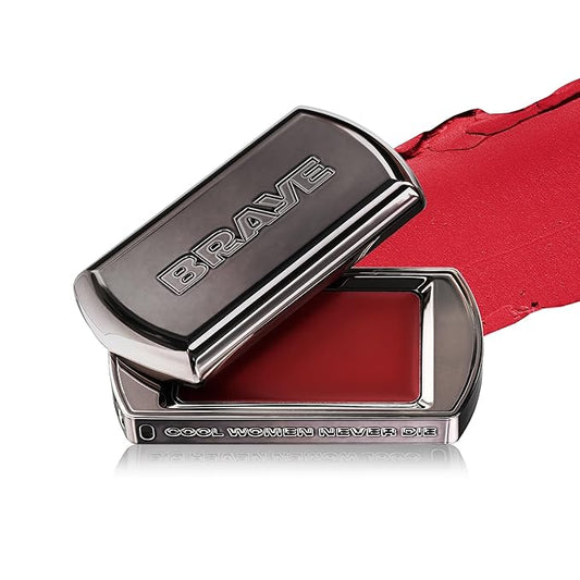 BRAYE LIPSLEEK BLUR | Blush for Cheeks & Lips, Korean Makeup Blush, Cool Lip and Cheek Balm, Vegan Cream, Lightweight w/Blendable & Buildable Makeup, Natural Look 01 KEEN 0.08oz