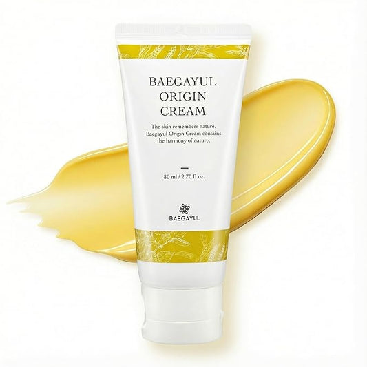 ORIGIN Face Moisturizer Cream - Korean Daily Moisturizer with Propolis & Coix Seed Extract complex - Deep skin Hydration & Soothing for Dry, Sensitive Skin [ 2.71 fl oz ]