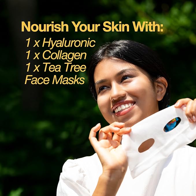 Frida Kahlo 15 Min Pamper Me Kit by Naisture – Korean Spa and Skincare Kit for Women with Hair, Hand, Foot, Eye, and Face Masks