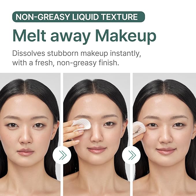 Illiyoon Gentle Deep Eye Makeup Remover | for Waterproof Mascara, Lipstick, Eyeliner, Non-Greasy 2-Phase Oil & Water Formula, Ophthalmologist Tested, Vegan, Korean Skin Care, 4.73 fl.oz.