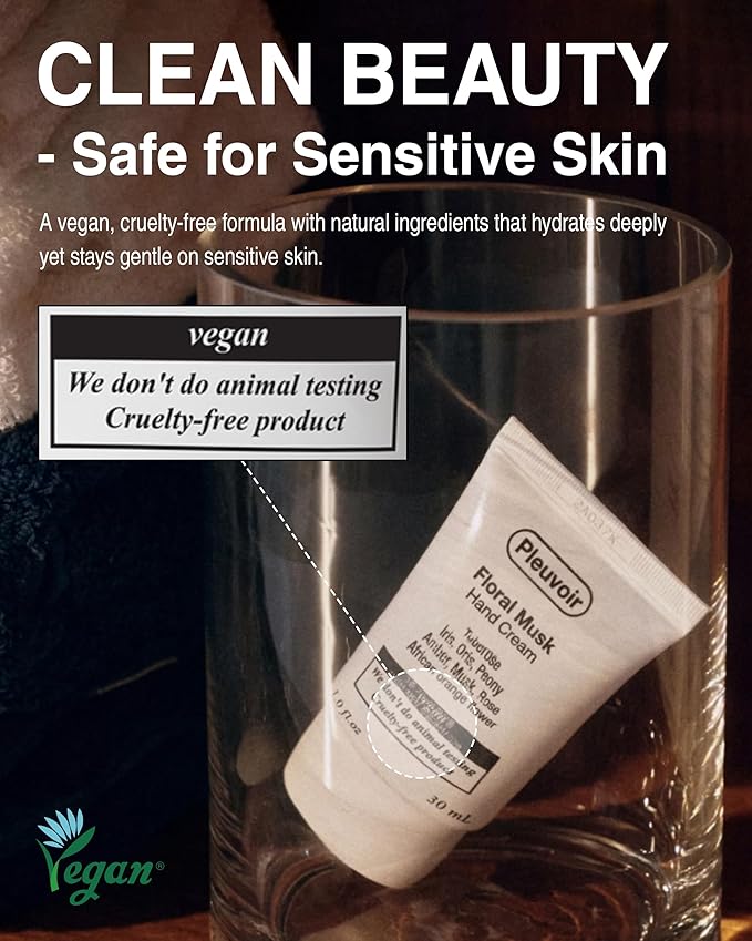 Pleuvoir Hand Cream Morning Soil - Fresh Earthy Rain Ozonic Green Scent - Lightweight, Non-Sticky Moisturizing with Shea Butter, Hyaluronic Acid and Jojoba Oil - Vegan Korean K-Beauty, 1oz